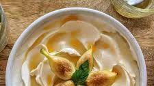 Labneh with Hot Honey and Figs