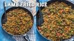Lamb Fried Rice Recipe | Caribbean Style | Cook With Charla