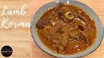 Lamb Korma Recipe: - Step-by-Step Recipe in the Description