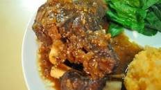 Lamb Shanks in Five Spice, Tamarind & Ginger