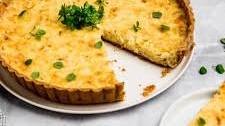 Leek Quiche with Cheese