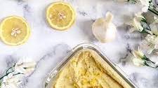 Lemon and Garlic Confit Hummus