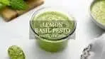 Lemon Basil Pesto (enjoy now or freeze for later)