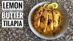 Lemon Butter Tilapia