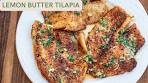 LEMON BUTTER TILAPIA - takes tilapia to the next level! Best ...