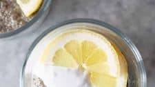 Lemon Chia Pudding