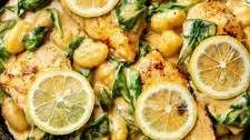 Lemon Chicken Gnocchi