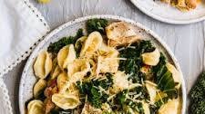 Lemon Chicken Kale Pasta