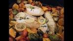 Lemon & Dill Fish with Roasted Vegetables