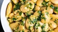 LEMON GARLIC BUTTER BEAN SALAD