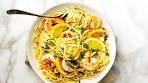 Lemon Garlic Shrimp Pasta