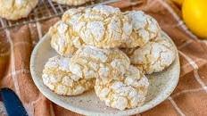 Lemon Gooey Butter Cookies Recipe