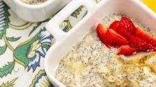 Lemon Poppy Seed CBD Chia Pudding
