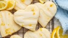 Lemon Shortbread Cookies