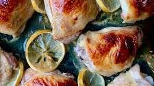 Lemony Celery-Salted Buttermilk Chicken Thighs