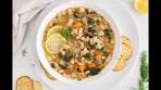 Lemony White Bean Soup with Kale