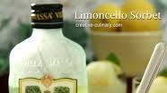 Limoncello Frozen Sorbet