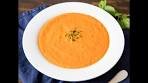 Low Fat Vegan No Oil Creamy Tomato Soup EASY!