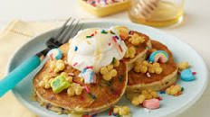 Lucky Charms™ Honey Clovers Cereal Pancakes