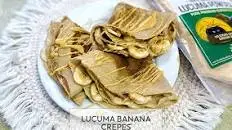Lucuma Banana Crepes