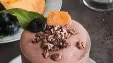 Lucuma Dessert Chia Pudding with Cacao Cream