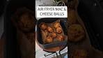 Make EASY Air Fried Mac and Cheese Bites if you have ...