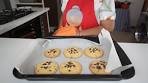 Making decadent chocolate chip cookies - just in time for ...