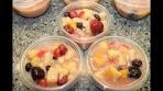 Making Fruit Salad with Vanilla Pudding – Recipe