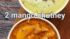 mango chutney recipe 2 ways | kacche aam ki chatni | aam ki launji