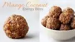 Mango Coconut Energy Bites