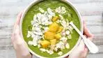 Mango Kale Smoothie Bowl