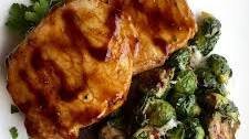 Maple-Balsamic Boneless Pork Chops