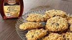 Maple Oatmeal Raisin Cookies | How To Make Maple ...