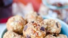 Maple Pecan Energy Balls - No Food Processor Needed!