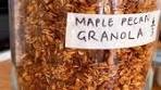 MAPLE PECAN GRANOLA Time to restock! This is my go-to ...