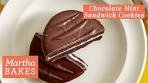 Martha Stewart's Chocolate Mint Sandwich Cookies | Martha ...