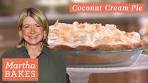 Martha Stewart's Coconut Cream Pie | Martha Bakes Recipes