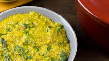Masoor Dal with Spinach
