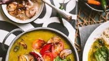 Masoor Palak Dal (Red Lentil Spinach Stew)