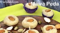 Mawa Peda, Quick Mava Peda, Khoya Peda recipe - How to make Mawa Peda, Quick Mava Peda, Khoya Peda