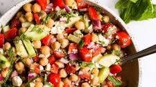 Mediterranean Chickpea Salad