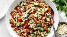 Mediterranean Chickpea Salad