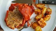 Mediterranean Lamb and Rice Stuffed Bell Peppers