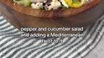 Mediterranean Mini Sweet Pepper and Cucumber Salad Recipe