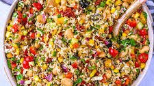 Mediterranean Rice Salad