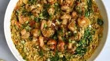 Mediterranean Shrimp Orzo