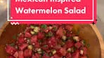 Mexican Inspired Watermelon Salad Recipe
