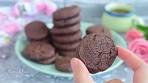 Millet chocolate cookies. No egg, Gluten free!