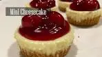 Mini Cherry Cheesecakes || Easy Mini Cheesecakes Recipe ...