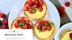 Mini Custard Fruit Tarts